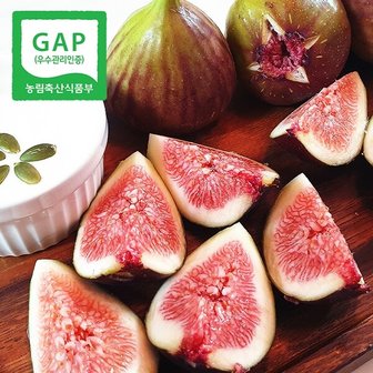 웰굿 [GAP인증] 당일수확 전남 고당도 홍 무화과 1kg(10-16과)