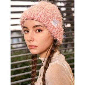 LUMPY PINK BEANIE