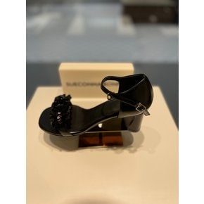 [파주점] [김나영 착용] Blossom sandal(black)  DG2AM23034BLK