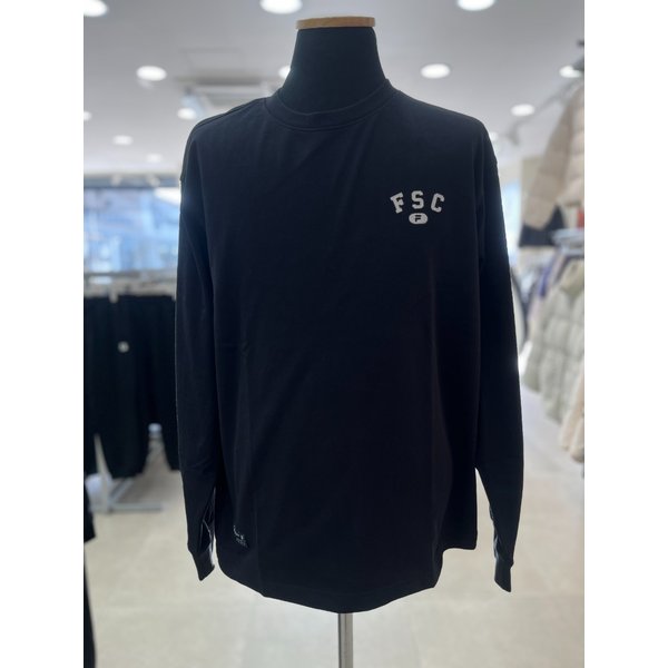 [여주점] FS2RLH1101X BLK  슬리브 그래픽 포인트 긴팔티