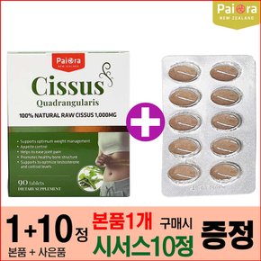 뉴질랜드 파이오라 시서스 1000mg 90정 인도산 시저스 추출물 Cissus