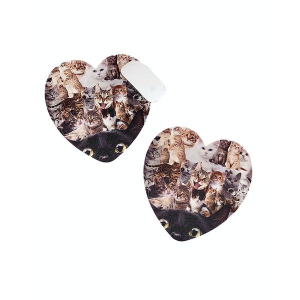 Love cat mouse pad