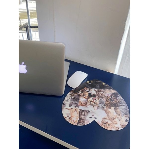 Love cat mouse pad