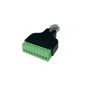 LANSTAR LS-RJ45FTP-9P RJ45 FTP 터미널 변환 젠더