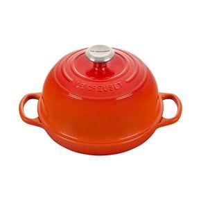 독일 르크루제 냄비 Le Creuset Signature 21301240900430 Cast Iron Bread Roasting Dish 24 cm