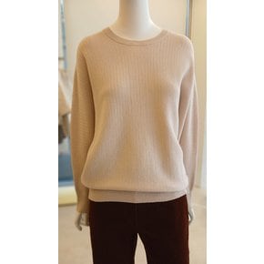 [여주점] [더 아이잗] 여성 돌먼 슬리브 라운드넥 풀오버 니트(IPBM1PO721)