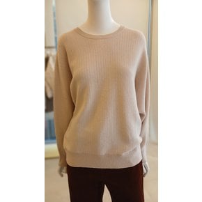 [여주점] [더 아이잗] 여성 돌먼 슬리브 라운드넥 풀오버 니트(IPBM1PO721)