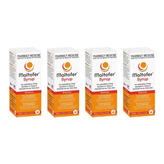  말토퍼 오랄 아이론 철 시럽 150Ml 리퀴드 Maltofer Oral Iron Syrup 4개
