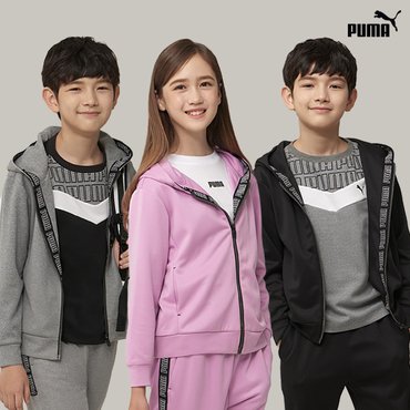 푸마 [이월] [PUMA] NEW 푸마키즈 주니어 액티브 트레이닝 4종세트 컬러 택1