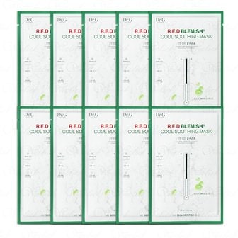 닥터지 레드 블레미쉬 쿨 수딩 마스크 30ml 10매