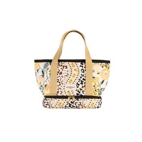 스몰 런치 토트 백 - 레오파드 플라워(CK-HCKLPSMTOTEBAG)