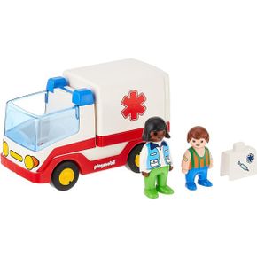 일본 플레이모빌 자동차 Playmobil 1.2.3 Ambulance / 구급차 1709387