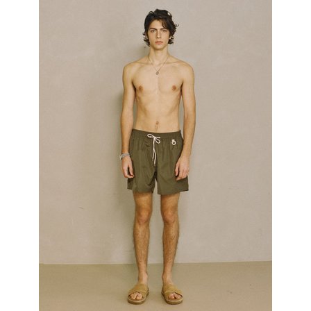 파도서울 Swim Shorts Khaki