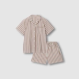 JAJU 여 60수 코튼 3부 파자마 세트 J216201064072