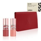 입생로랑 [9월/SSG단독][상품권] NEW 러브누드 립 스테인 듀오 세트(+입생로랑 파우치)