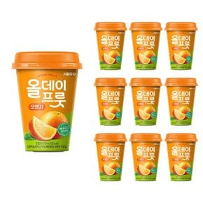 서울우유 올데이프룻 오렌지 250ml x 10개