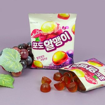  오리온 마이구미 포도알맹이 67g