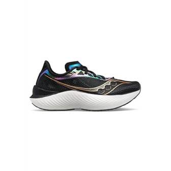 이스퀘어 5037522 SAUCONY Womens Endorphin Pro 3 Running Shoes In Black/goldstruck