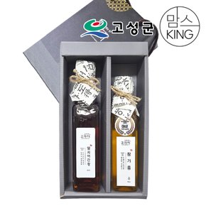 [바로배송]경남고성 공룡나라 고자미 선물세트 3호(참기름+멸치어간장)