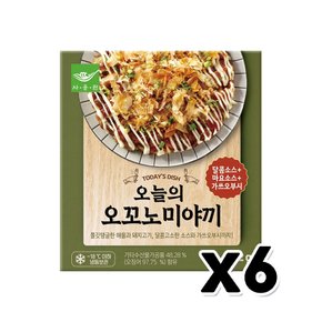 사옹원 오늘의오꼬노미야끼 즉석조리식품 262g x 6개