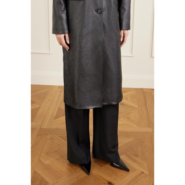 페이턴트 가죽 슬링백 펌프스 46376663162980196