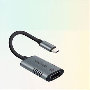 USB Type C to HDMI 컨버터 C타입 변환 3.1 15cm 4K