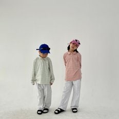 블랙야크키즈 엄마와 함께 입는 핏감 예술인 면소재 세미와이드팬츠 공용 [정상가 69,000원][BK라이스팬츠]