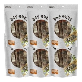  참좋은간식 콜라겐 북어껍질 바 100g 6개 (WED7F27)