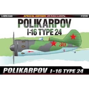 POLIKARPOV Type 전투기 프라모델 1/48 I-16 24