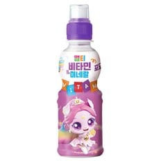  웅진 캐치티니핑 멀티비타민&미네랄 포도맛 200ml