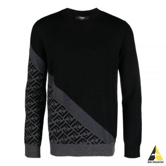 펜디 펜디 24SS Diagonal wool knit (FZX091 AQKW F0QA1) (다이고널 울 니트)