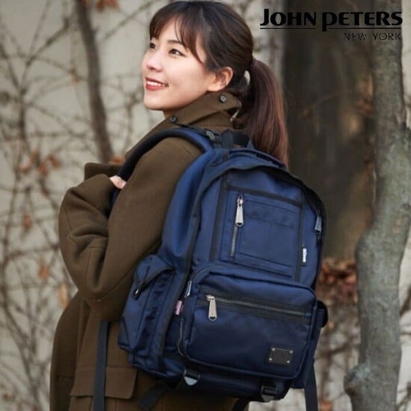 존피터뉴욕 마커스 공용 백팩 8200 네이비