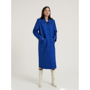 Square single trench coat