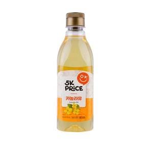 [점포택배] 5K프라이스 카놀라유 500ml