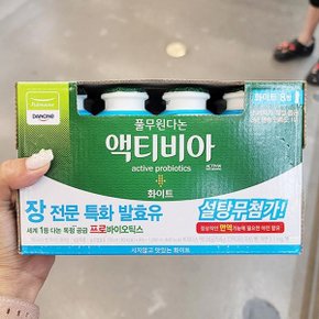 풀무원 다논 액티비아 화이트플레인 (130ml x 8) x 1개 코스트코