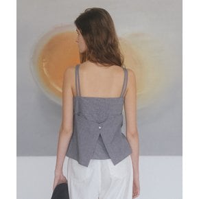 Double strap Sleeveless top [TISU06BL19]_Navy