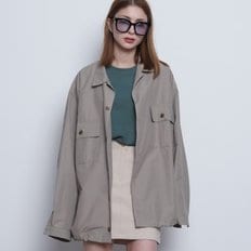 W03 string over jacket beige