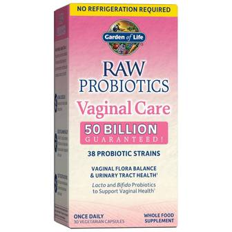 가든오브라이프 로우 버지니어 프로바이오틱스 여성용 500억 CFU 유산균 30캡슐