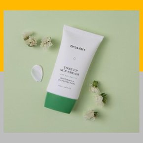 아르비엔 비건 저자극 논나노 무기자차 톤업 선크림 50ml SPF50+