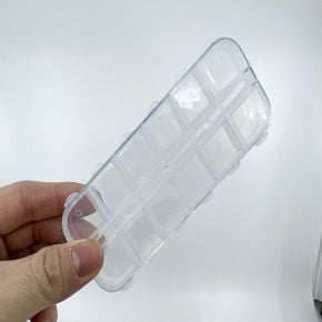 비즈공예 재료보관 비즈통 사각 12구