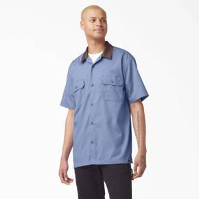 4325585 Dickies Vincent Alvarez Block Collar Work Shirt