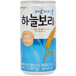 하늘보리 180ml x 30캔 보리음료 웅진하늘보리 웅진보리