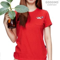 0118_ 포켓 반짝반짝 반팔 티셔츠