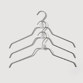 회전 후크 논슬립 알루미늄 셔츠용 옷걸이 3개 J52N902032600