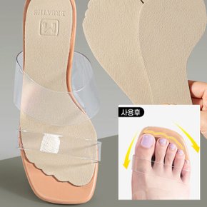 하이힐 샌들 구두 슬리퍼 논슬립  가죽깔창 패드 미끄럼방지 쏠림방지 부착식 고정 깔창 패드