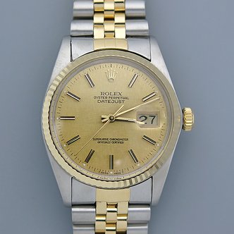 롤렉스 고이비토 중고명품 로렉스 DATEJUST 데이저스트 콤비 36MM 남성시계  K1284RX