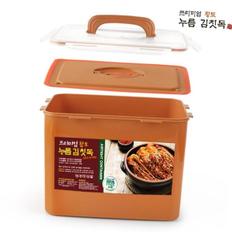 김치통 프리미엄 황토 김치통 14L - 20L