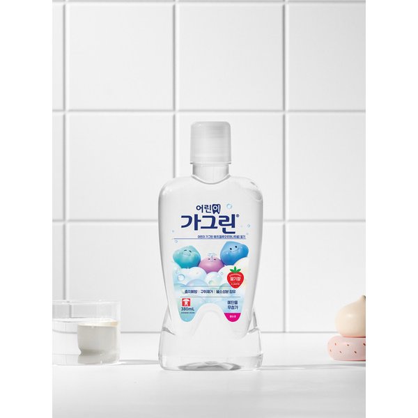 동아제약 어린이 가그린 380ml (딸기,사과,청포도/선택가능)
