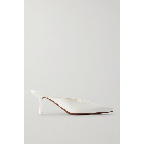 마타 레이스 트림 크레이프 뮬 46376663162981159