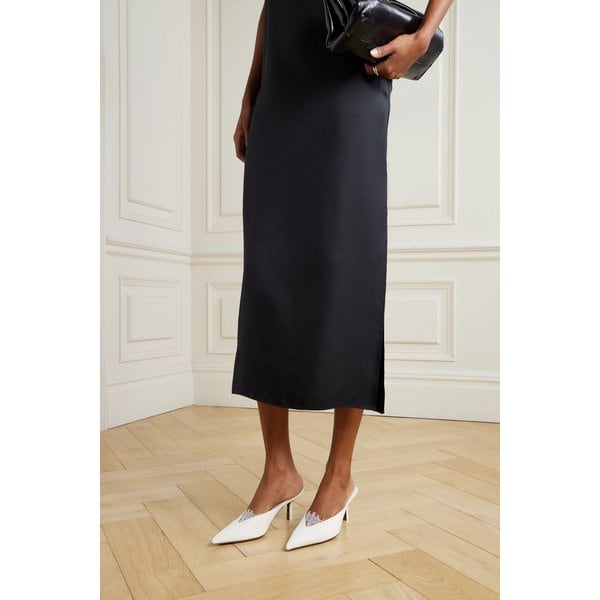 마타 레이스 트림 크레이프 뮬 46376663162981159